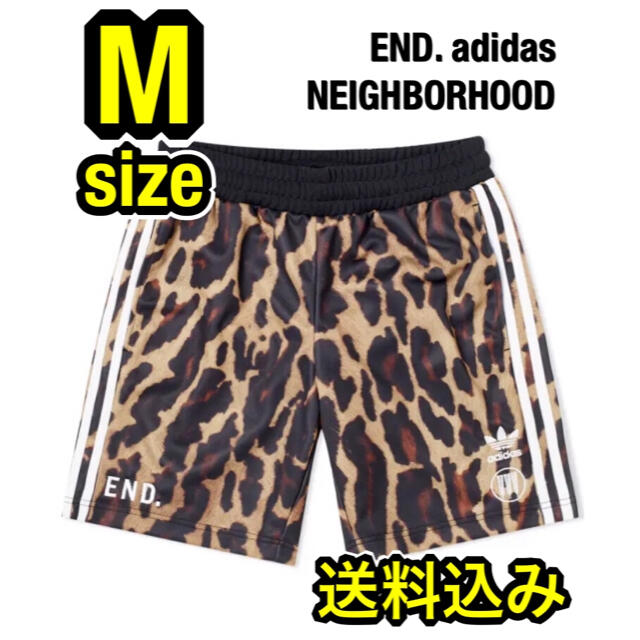 END. adidas neighborhood トリプルコラボ レオパードMパンツ