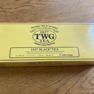 TWG ブラックティー　コットンバッグ　未開封(茶)