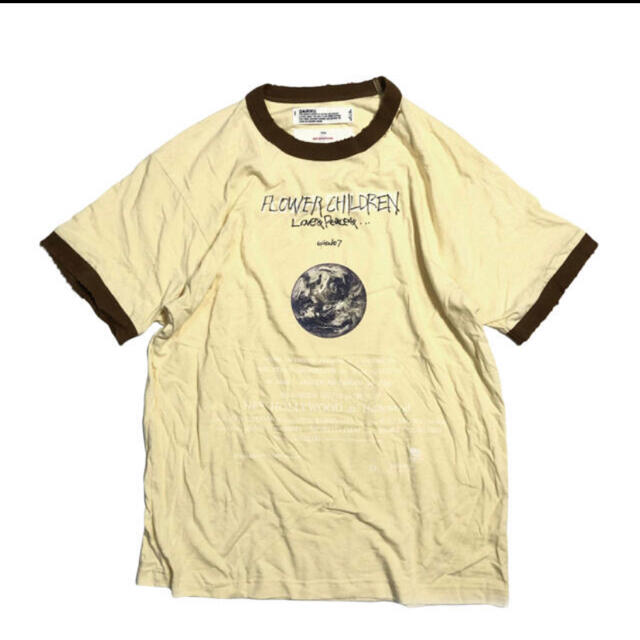 DAIRIKU "Earth" Thrift Trim Tee タグ付きTシャツ/カットソー(半袖/袖なし)