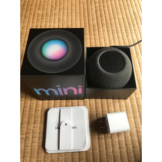 アップル(Apple)のApple HomePod mini スペースグレイ MY5G2J/A(スピーカー)