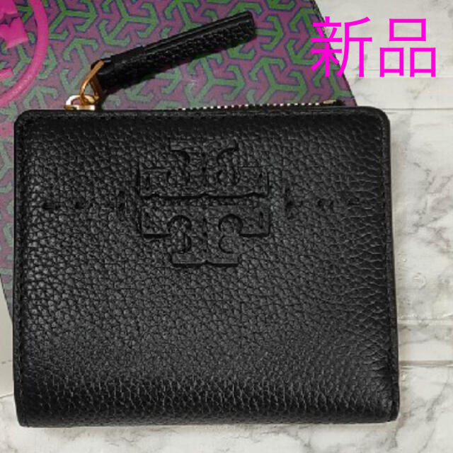 【⠀新品】ToryBurchトリバーチ二つ折り財布 スリムウォレット