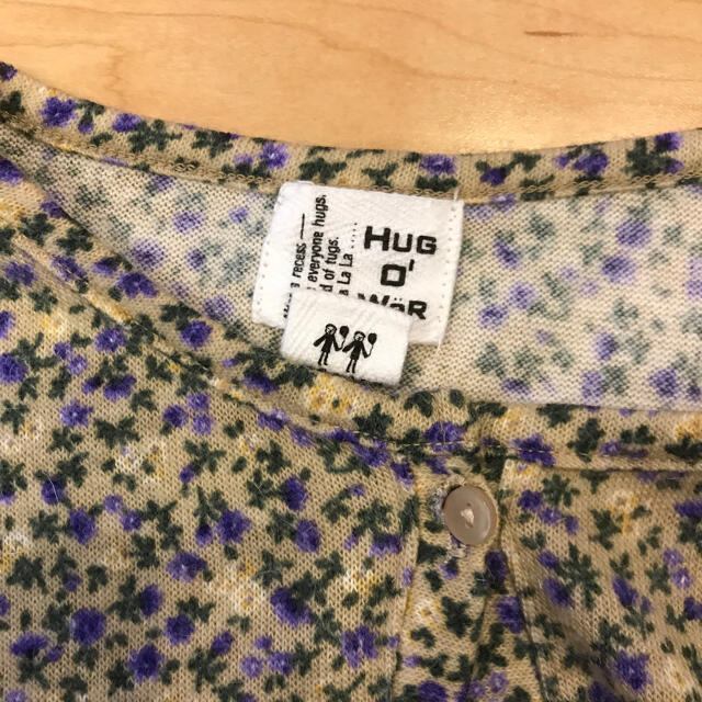 Hug O War(ハグオーワー)のハグオーワー（HUG  O WAR）120   カーディガン キッズ/ベビー/マタニティのキッズ服女の子用(90cm~)(カーディガン)の商品写真