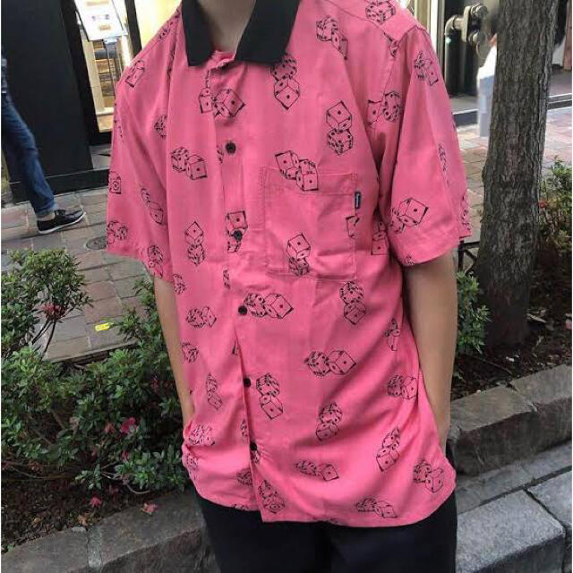 supreme dice rayon shirt s