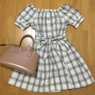 ジルバイジルスチュアート(JILL by JILLSTUART)のジルバイジルスチュアート チェックワンピース(ミニワンピース)