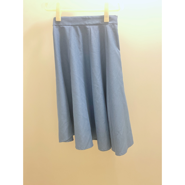 Rirandture(リランドチュール)のベルト付カラー巻スカート レディースのスカート(ひざ丈スカート)の商品写真