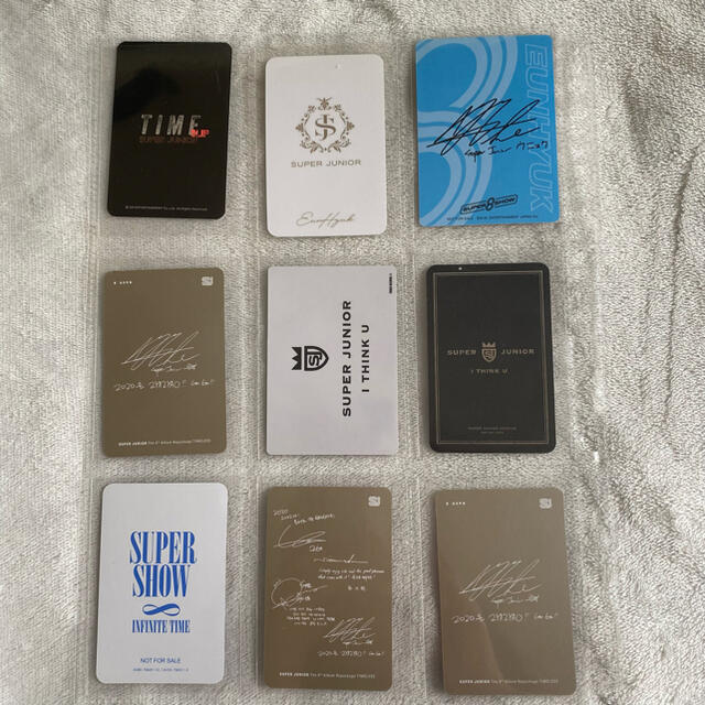 SUPER JUNIOR ウニョク トレカ34枚セット SUPER JUNIOR ウニョク トレカ34枚セット