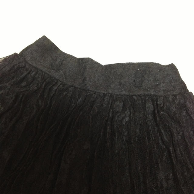 INGNI(イング)の黒レーススカート レディースのスカート(ミニスカート)の商品写真