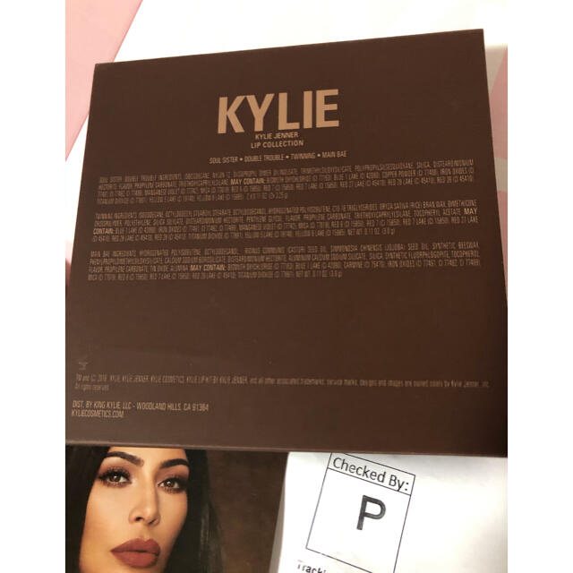 Kylie Cosmetics(カイリーコスメティックス)のKYLIE COSMETICS KKW X LIP SET コスメ/美容のベースメイク/化粧品(リップグロス)の商品写真