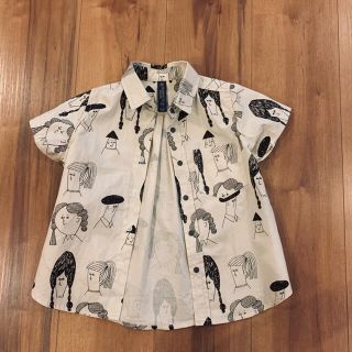 ホーガン(HOGAN)のMARKEY'S HOGAN顔プリント柄シャツ100(ブラウス)