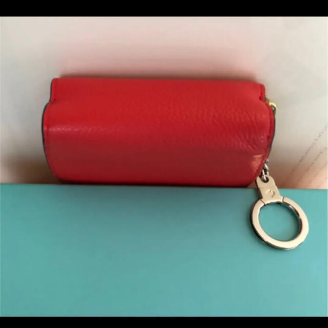 kate spade new york(ケイトスペードニューヨーク)のケイトスペードNY コインケース　カードケース　レッド レディースのファッション小物(コインケース)の商品写真