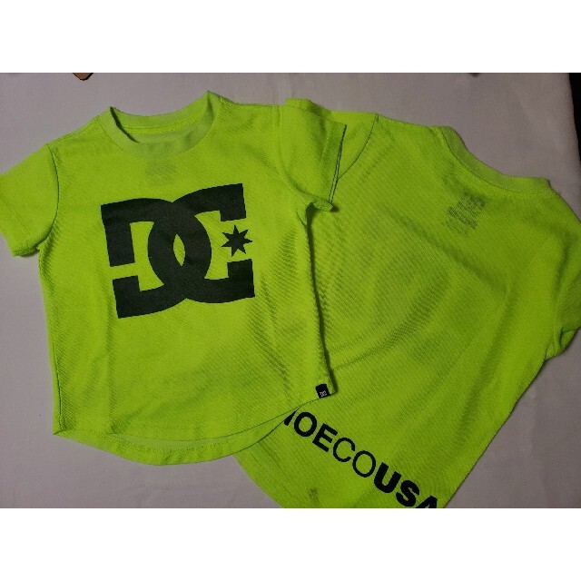 DC SHOE(ディーシーシュー)のDC 蛍光Tシャツ2枚 キッズ/ベビー/マタニティのキッズ服男の子用(90cm~)(Tシャツ/カットソー)の商品写真