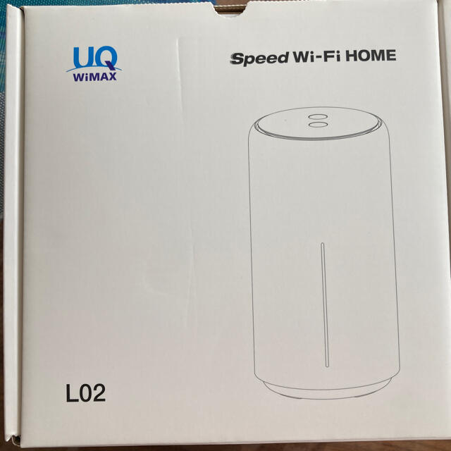 HUAWEI(ファーウェイ)の中古　speed wi-fi home l02 スマホ/家電/カメラのPC/タブレット(PC周辺機器)の商品写真