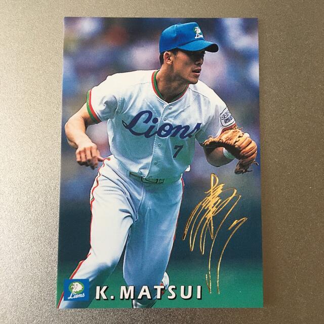 カルビー(カルビー)のカルビー 1998 プロ野球 チップス カード 松井稼頭央 145 西武  エンタメ/ホビーのタレントグッズ(スポーツ選手)の商品写真