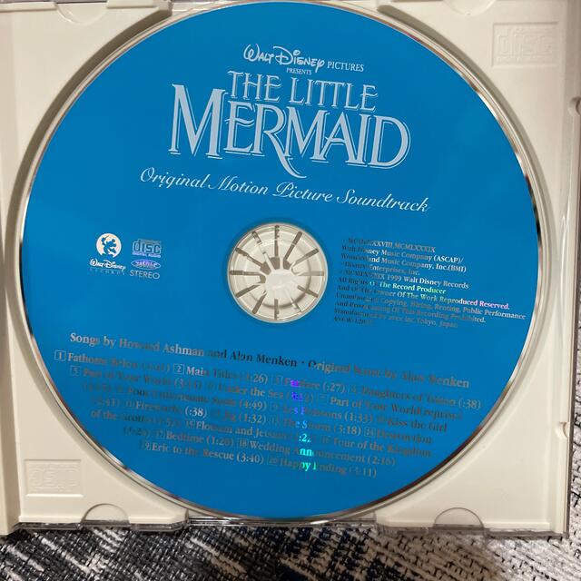 Disney(ディズニー)のリトルマーメイドCD エンタメ/ホビーのCD(アニメ)の商品写真