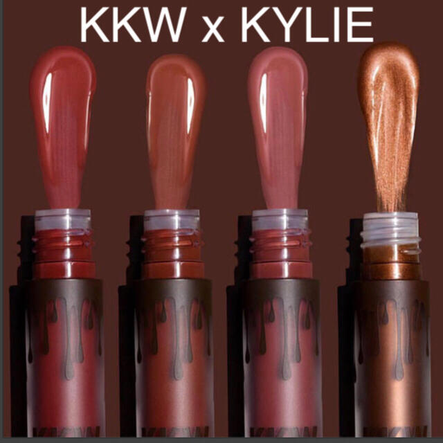 Kylie Cosmetics(カイリーコスメティックス)のすみっこ様専用KYLIE COSMETICS KKW X LIP コスメ/美容のベースメイク/化粧品(リップグロス)の商品写真