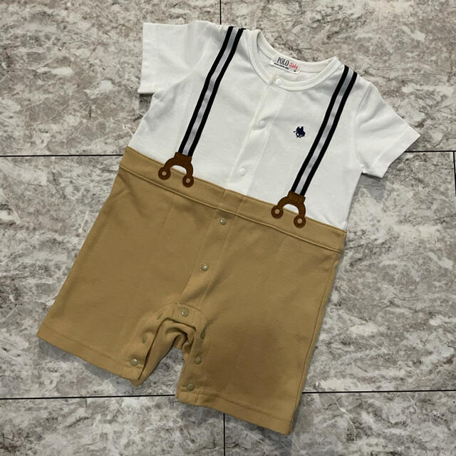 POLO RALPH LAUREN(ポロラルフローレン)のPOLO baby ロンパース キッズ/ベビー/マタニティのベビー服(~85cm)(ロンパース)の商品写真