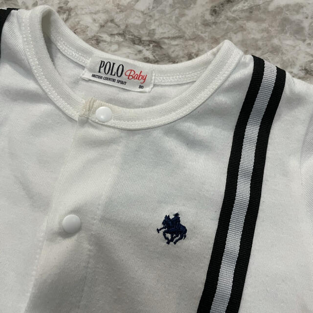 POLO RALPH LAUREN(ポロラルフローレン)のPOLO baby ロンパース キッズ/ベビー/マタニティのベビー服(~85cm)(ロンパース)の商品写真