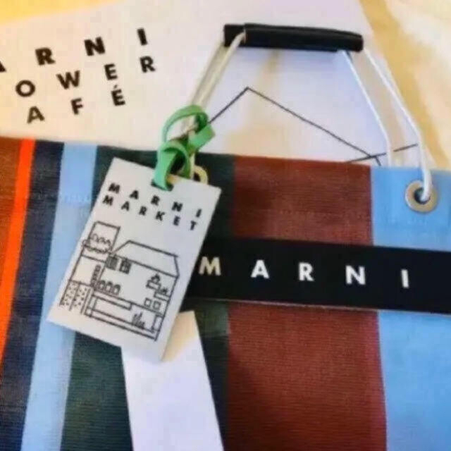 Marni - 新品 ☆MARNI マルニ フラワー カフェ トートバッグ