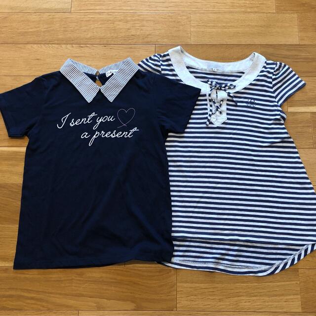 kumikyoku（組曲）(クミキョク)の女の子　150  Tシャツセット キッズ/ベビー/マタニティのキッズ服女の子用(90cm~)(Tシャツ/カットソー)の商品写真