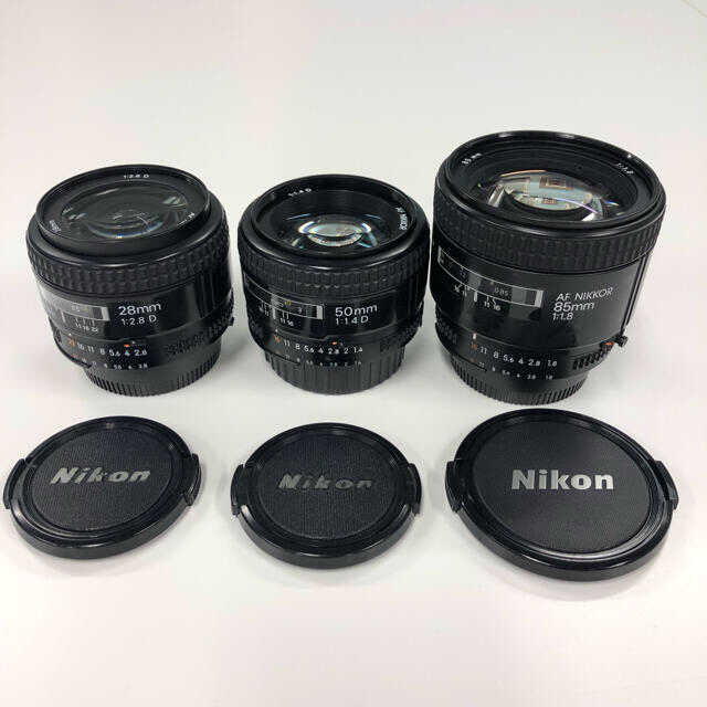 Nikon ニコン レンズ AF28m AF 50m おまけ AF85m 1