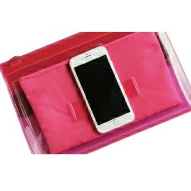 ELECOM(エレコム)のエレコム　防水・防塵バッグ サコッシュ ピンク レディースのバッグ(ショルダーバッグ)の商品写真