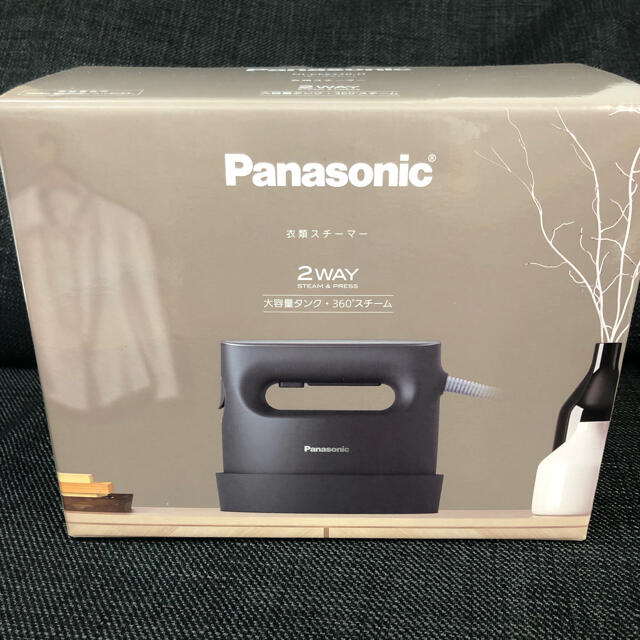Panasonic NI-CFS770-H 衣類スチーマー ダークグレー