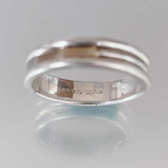 4℃(ヨンドシー)の4℃ k10 シルバー リング 指輪 silver 刻印あり レディースのアクセサリー(リング(指輪))の商品写真