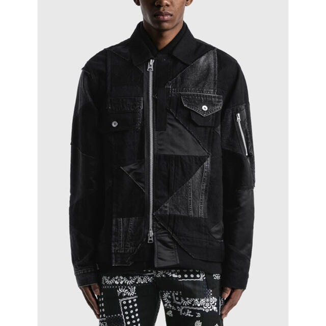 sacai(サカイ)のsacai HANK WILLIS THOMAS BLOUSON メンズのジャケット/アウター(Gジャン/デニムジャケット)の商品写真