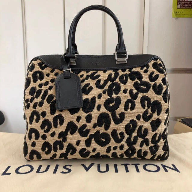 美品 LOUIS VUITTON 2012年 限定品 レオパード スピーディレディース