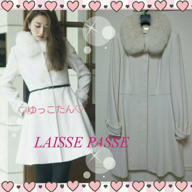 LAISSE PASSE(レッセパッセ)の♡赤林檎♡様お取り置き専用ページ♡ レディースのジャケット/アウター(毛皮/ファーコート)の商品写真