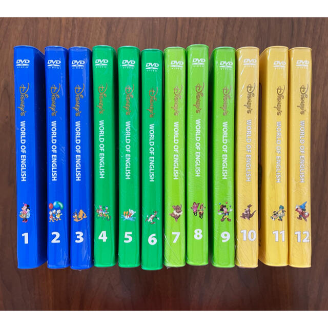 DVD/ブルーレイディズニー英語システム 2018年版 ストレートプレイDVD 12巻