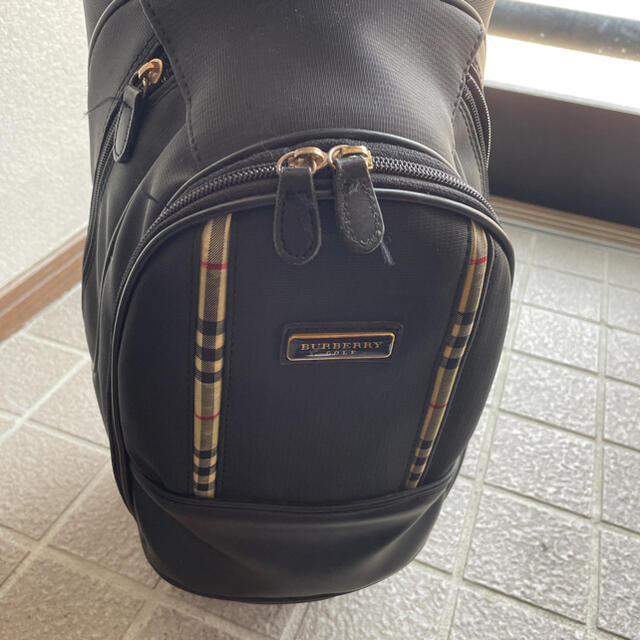 BURBERRY の通販 by ここそら|バーバリーならラクマ - バーバリーゴルフ☆ブラックキャディバッグ セール