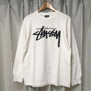 ステューシー(STUSSY)のstussy ストックロゴロンT 長袖Tシャツ(Tシャツ/カットソー(七分/長袖))