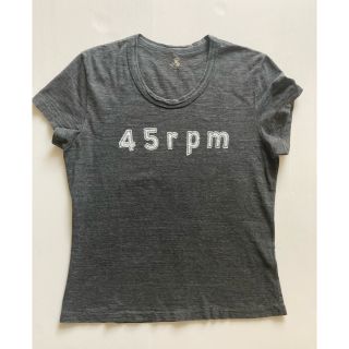 フォーティーファイブアールピーエム(45rpm)の45rpm Ｔシャツ　(Tシャツ(半袖/袖なし))