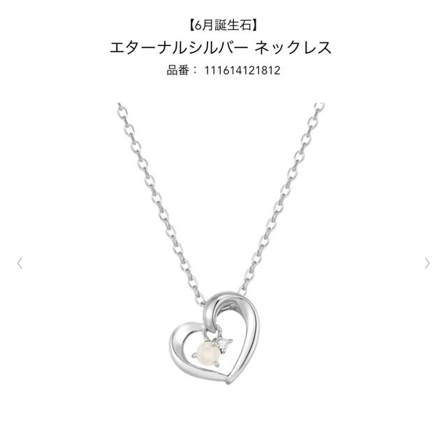 4℃(ヨンドシー)の4℃ エターナルシルバーネックレス　ネックレス レディースのアクセサリー(ネックレス)の商品写真