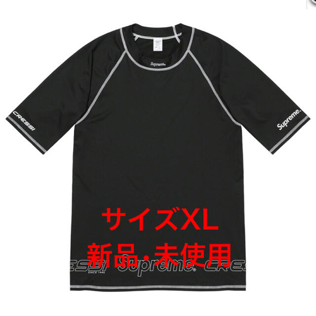 Supreme(シュプリーム)の（2021SS）Supreme /Cressi® Rash Guard  黒XL スポーツ/アウトドアのスポーツ/アウトドア その他(マリン/スイミング)の商品写真