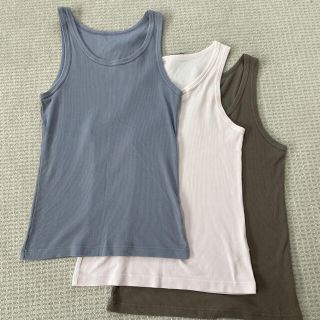 ユニクロ(UNIQLO)のタンクトップ3枚組(タンクトップ)