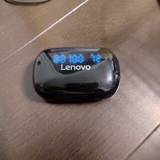 レノボ(Lenovo)のLENOVO QT81 ブラック ワイヤレスイヤホン(ヘッドフォン/イヤフォン)