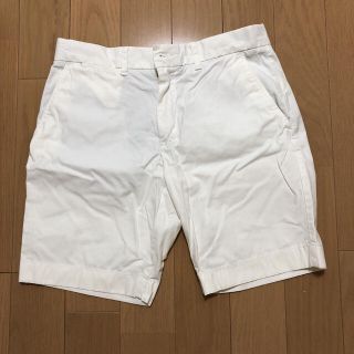 トミーヒルフィガー(TOMMY HILFIGER)のトミーヒルフィガー　ハーフパンツ  ホワイト　美品(ショートパンツ)