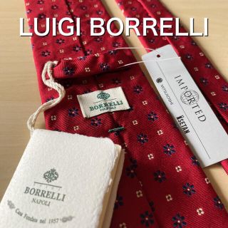 ルイジボレッリ(LUIGI BORRELLI)のskob様【新品未使用】LUIGI BORRELLI  花小紋　ネクタイ(ネクタイ)