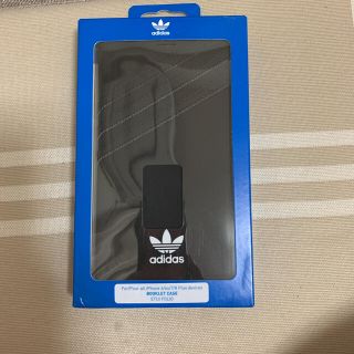 アディダス(adidas)のiPhone 6 、6s、7 、8 Plus  アディダス　手帳型ケース(iPhoneケース)