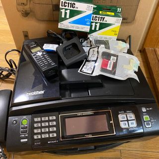 ブラザー(brother)のジャンク品☆ brother ブラウザー　FAX複合機　電話　インク付(OA機器)