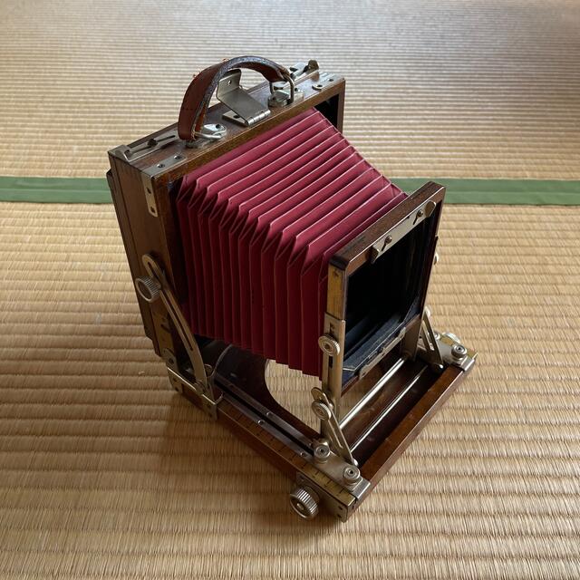 LEICA(ライカ)の長岡製作所 ウッディー 4X5 フィールドカメラ スマホ/家電/カメラのカメラ(フィルムカメラ)の商品写真