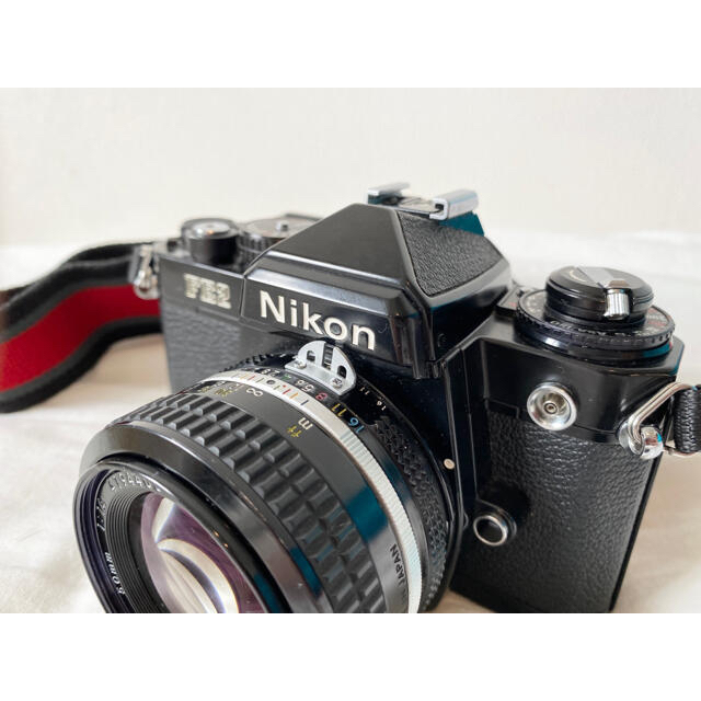 Nikon(ニコン)のnikon フィルムカメラ　一眼レフ　FE2 スマホ/家電/カメラのカメラ(フィルムカメラ)の商品写真