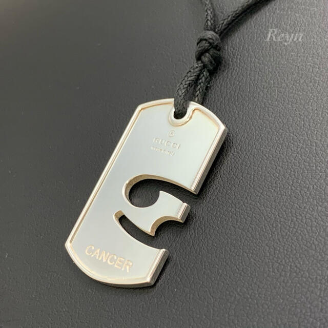 Gucci(グッチ)の[新品仕上済] GUCCI 星座 ペンダント シルバー ネックレス かに座 メンズのアクセサリー(ネックレス)の商品写真