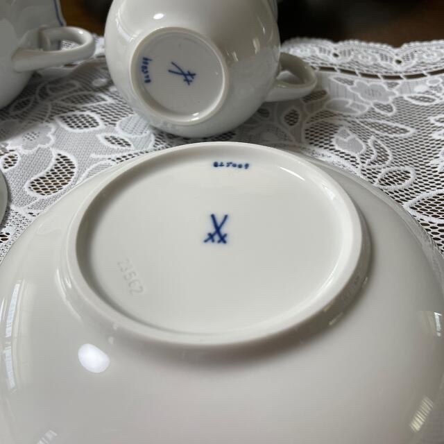 MEISSEN(マイセン)のマイセンのカップ＆ソーサー、1客 インテリア/住まい/日用品のキッチン/食器(食器)の商品写真