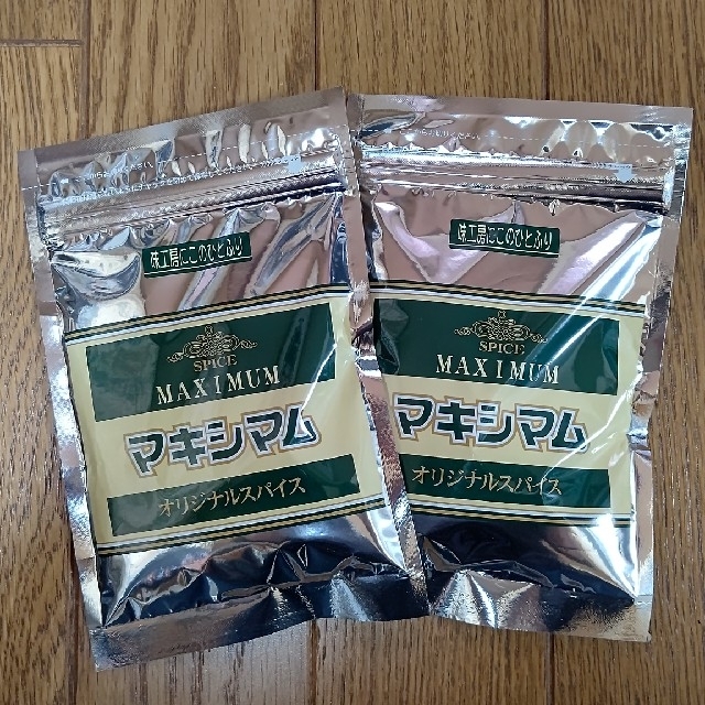 マキシマム　     オリジナルスパイス　詰め替え用　120g  2袋セット 食品/飲料/酒の食品(調味料)の商品写真