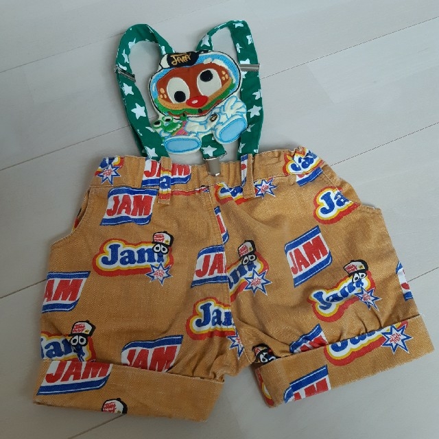 JAM(ジャム)のJAM ショートパンツ サスペンダー付き サイズ100 キッズ/ベビー/マタニティのキッズ服男の子用(90cm~)(Tシャツ/カットソー)の商品写真