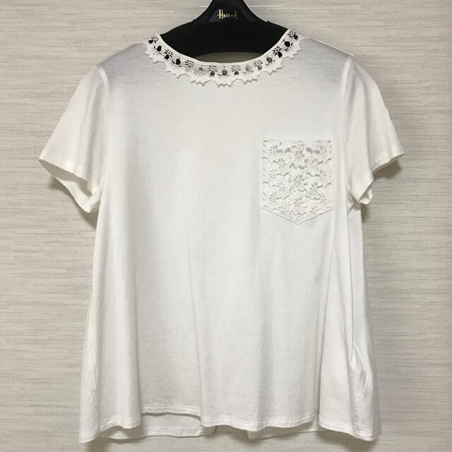 モンクレール　Tシャツ　ホワイト