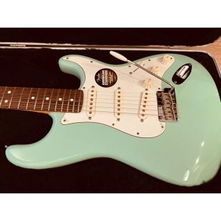 フェンダー(Fender)の【とても美品】Fender アメスタ ストラト FSR サーフグリーン(エレキギター)